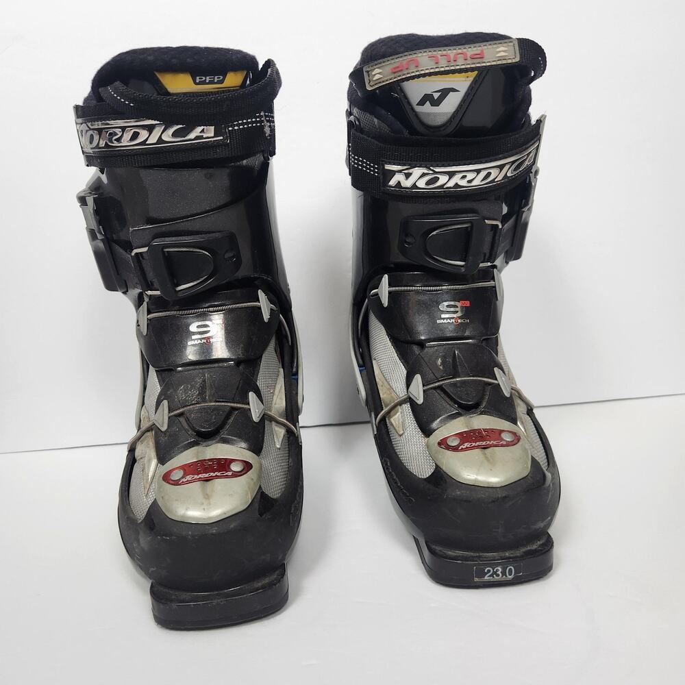 Nordica Smartech TFS Ski Boots 23.0 Mondo Warm Fit Comfort Black Silver